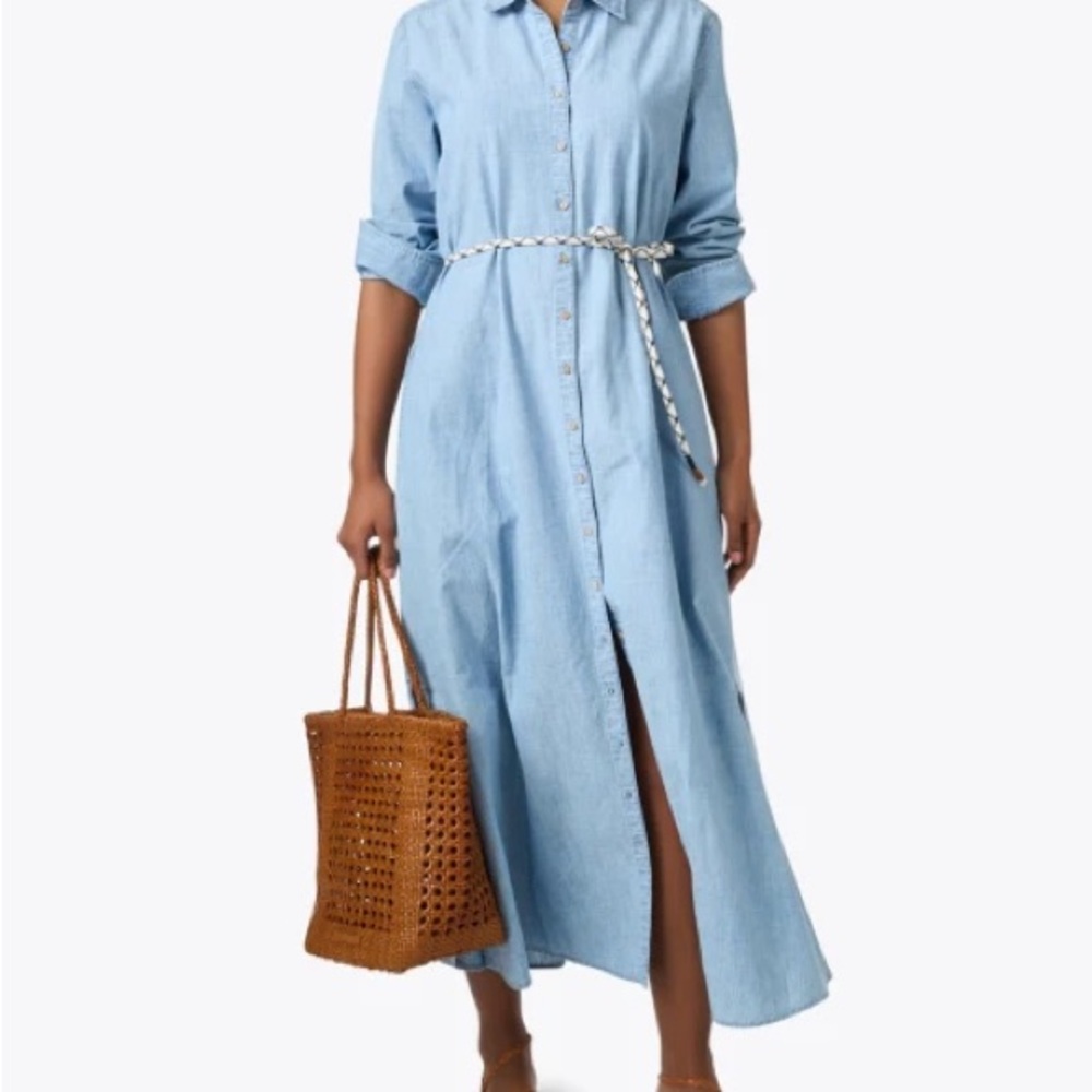 Xirena Denim Blue Shirt Dress